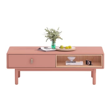 Sofabord HOME4YOU Iris 120x60x40 cm Rosa - rosa - Møbler - Bord - Sofabord