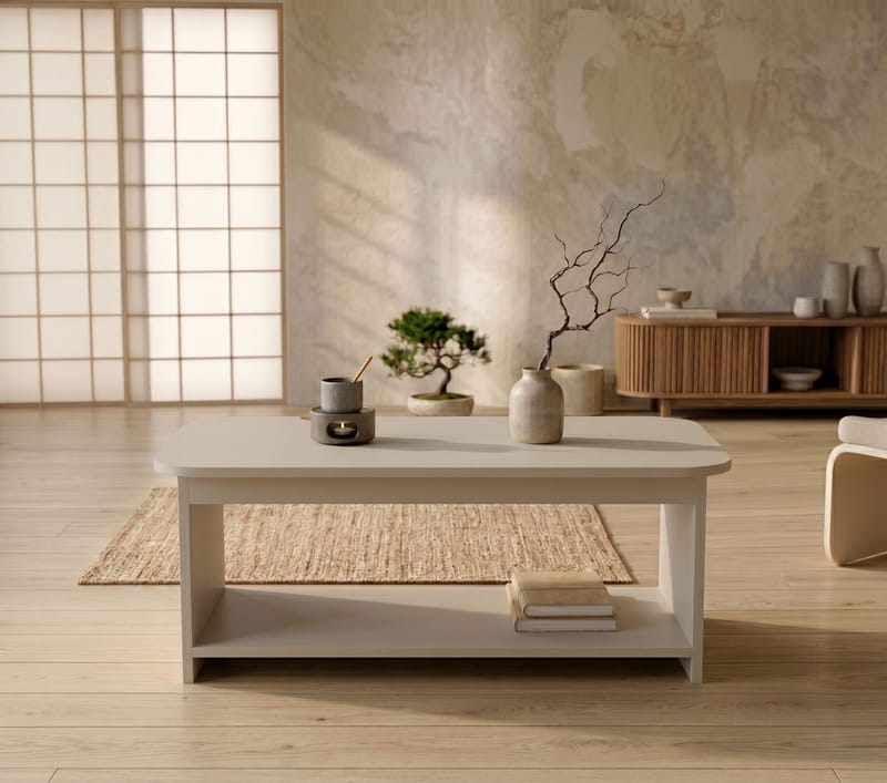 Sofabord Homitis Chibo (100 x 41,8 x 50 cm) Kashmir - Møbler - Bord - Sofabord