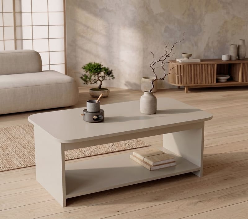 Sofabord Homitis Chibo (100 x 41,8 x 50 cm) Kashmir - Møbler - Bord - Sofabord