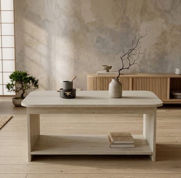 Sofabord Homitis Chibo (100 x 41,8 x 50 cm) Travertin - Møbler - Bord - Sofabord