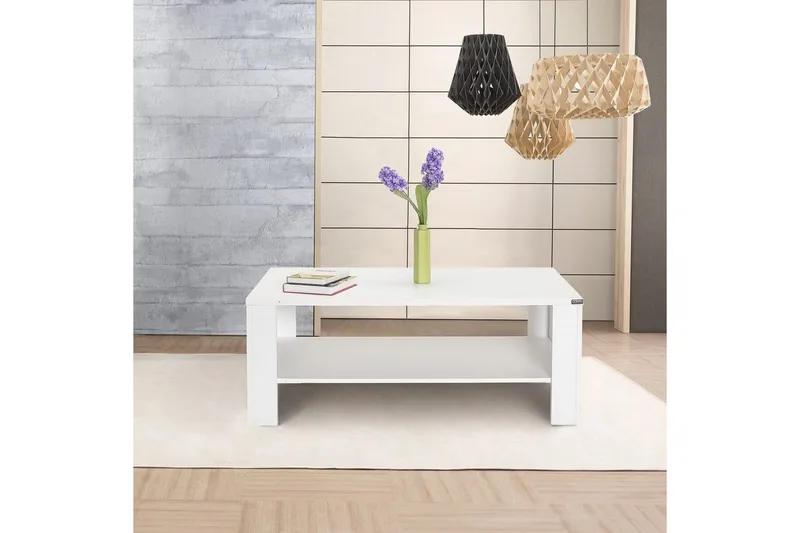 Sofabord Sofabord Masao Vit - Møbler - Bord - Sofabord