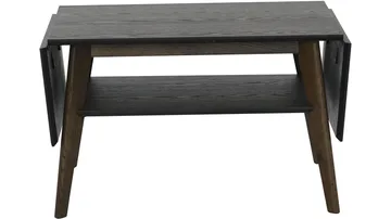 Sofabord Hovden med Klaff & Hylle - Brun - Møbler - Bord - Sofabord - Sofabord med oppbevaring
