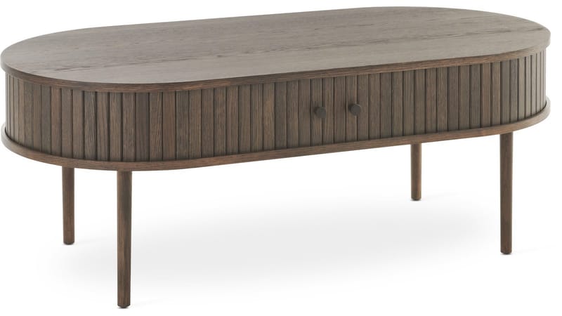 Sofabord Yngvar 120x60 cm - Brunlakkert eik - Møbler - Bord - Sofabord