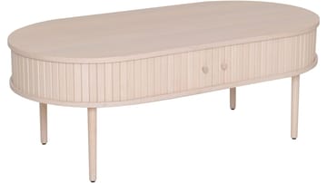 Sofabord Yngvar 120x60 cm - Hvitpigmentert eik - Møbler - Bord - Sofabord