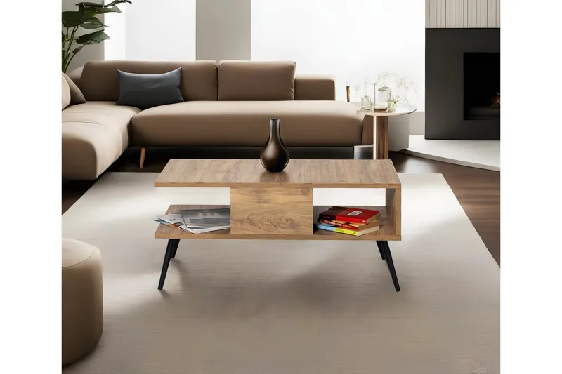 Soffbord Kalune Design Brun, Svart, undefined