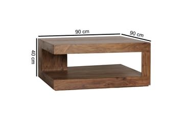 Soffbord Wohnling Brun - Møbler - Bord - Sofabord