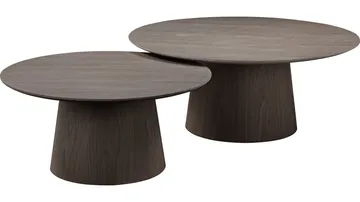 Sofabord Solhem 80 cm - Brunlakkert eik - Møbler - Bord - Sofabord