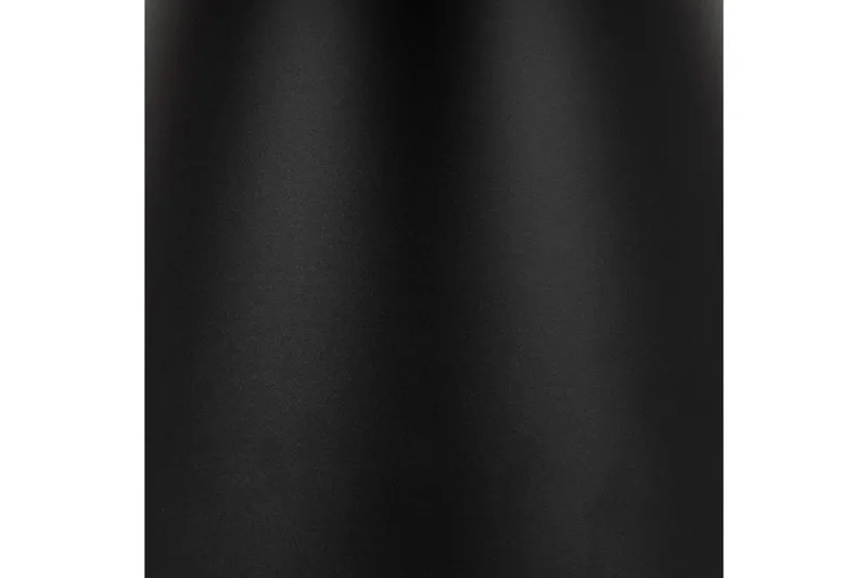 Soli Forlengingsbart Sofabord 66 cm Rundt - Glass/Svart/Matt Svart - Møbler - Bord - Sofabord