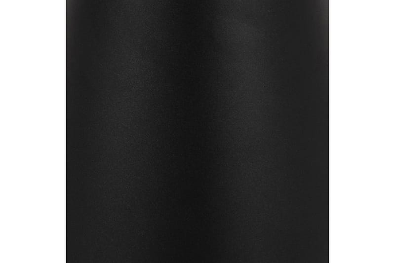 Soli Sofabord 46 cm Rundt - Glass/Svart/Matt Svart - Møbler - Bord - Sofabord
