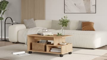 Solven Sofabord 90x42,5x51 cm - Eik - Møbler - Bord - Sofabord