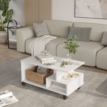 Solven Sofabord 90x42,5x51 cm - Hvit - Møbler - Bord - Sofabord