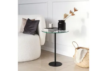 Sotinge Sofabord 40x50x40 cm Rundt - Svart - Møbler - Bord - Sofabord