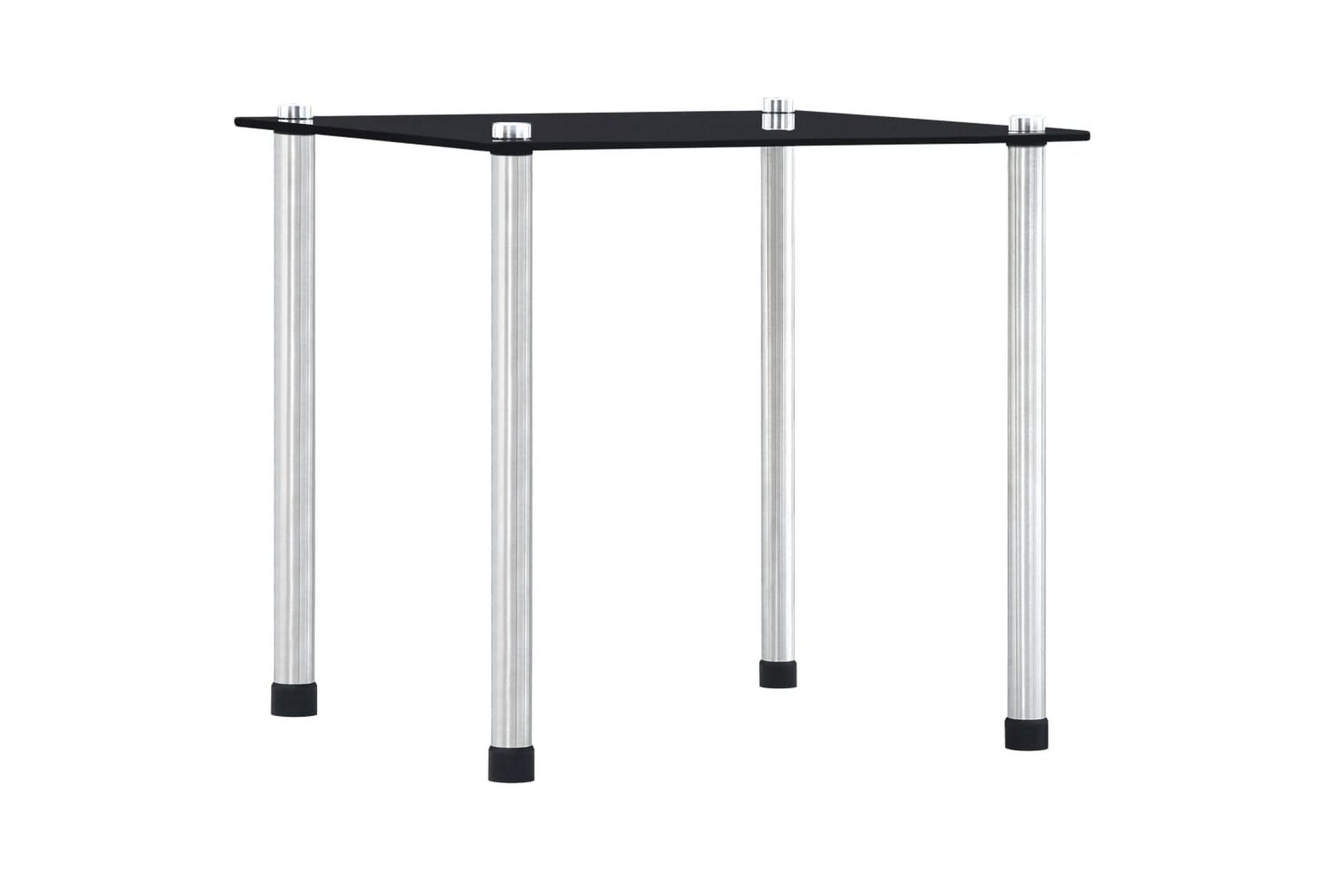 Stablebord 3 stk svart herdet glass - Møbler - Bord - Sofabord