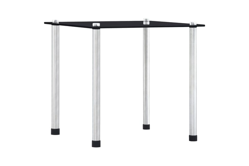 Stablebord 3 stk svart herdet glass - Møbler - Bord - Sofabord