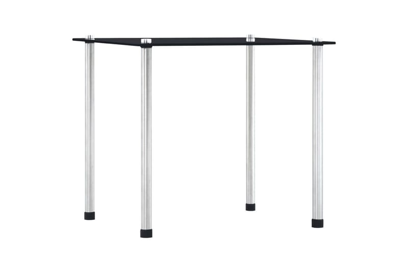 Stablebord 3 stk svart herdet glass - Møbler - Bord - Sofabord