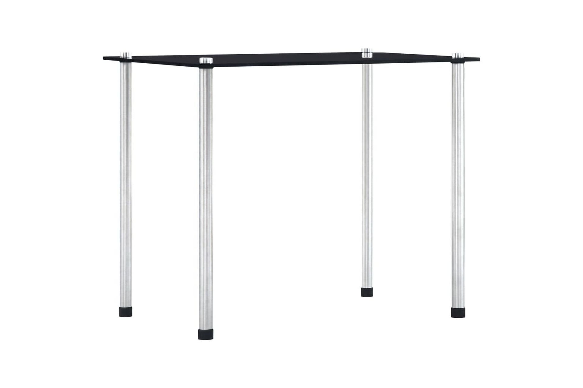 Stablebord 3 stk svart herdet glass - Møbler - Bord - Sofabord