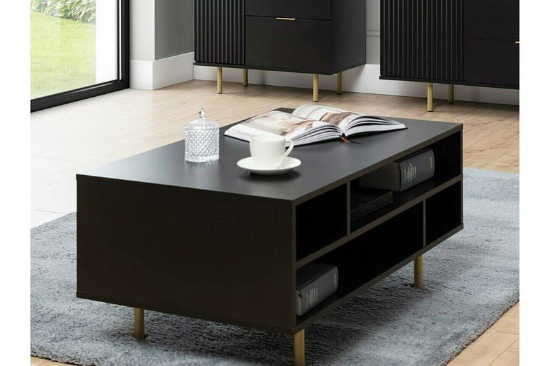 Staffin Sofabord 60 cm - Svart - Møbler - Bord - Sofabord