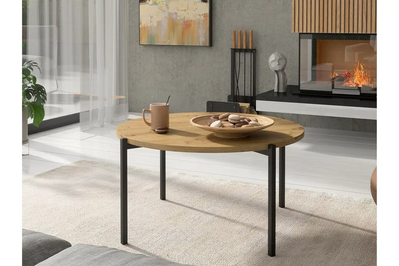 Staffin Soffbord Black - Møbler - Bord - Sofabord