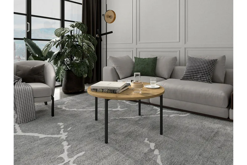 Staffin Soffbord Black - Møbler - Bord - Sofabord