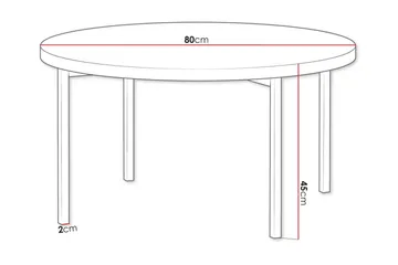 Staffin Soffbord Black - Møbler - Bord - Sofabord