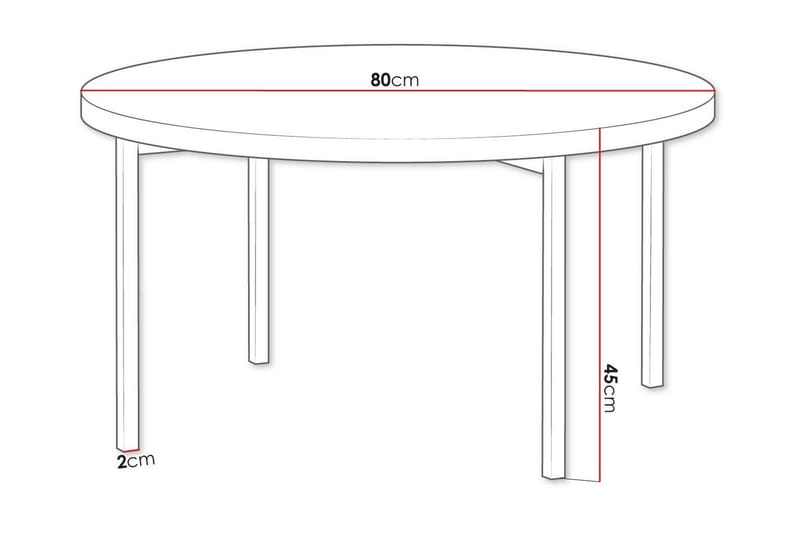 Staffin Soffbord Black - Møbler - Bord - Sofabord