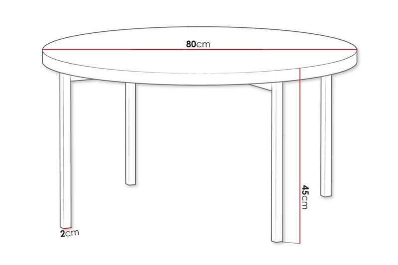 Staffin Soffbord Black - Møbler - Bord - Sofabord