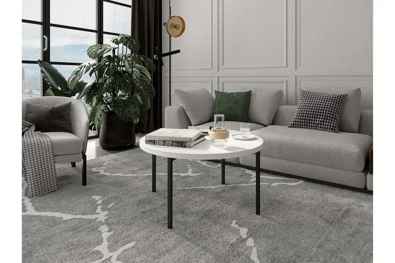 Staffin Soffbord White - Møbler - Bord - Sofabord