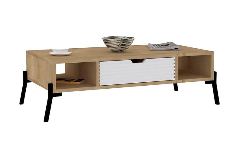 Stalmani Sofabord 100x28,2x100 cm - Blå - Møbler - Bord - Sofabord