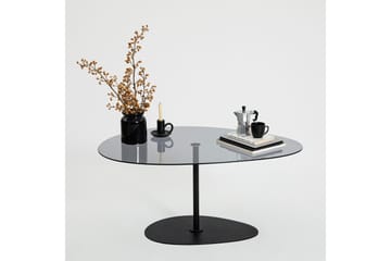 Svanabyn Sofabord 90 cm - Grå/Svart - Møbler - Bord - Sofabord