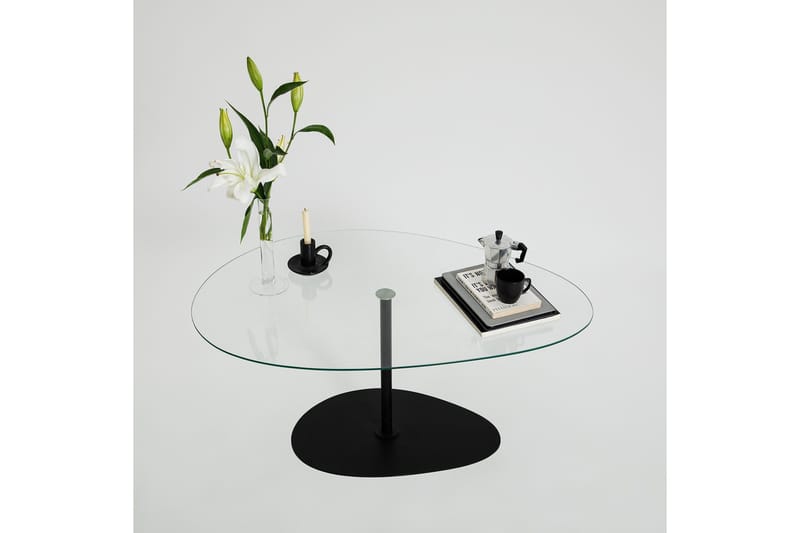 Svanabyn Sofabord 90 cm - Svart - Møbler - Bord - Sofabord