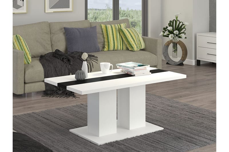 Tallow Soffbord 60 cm NO_BRAND White - Møbler - Bord - Sofabord