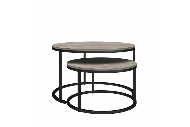 Tamazi Settbord - Grå - Møbler - Bord - Sofabord