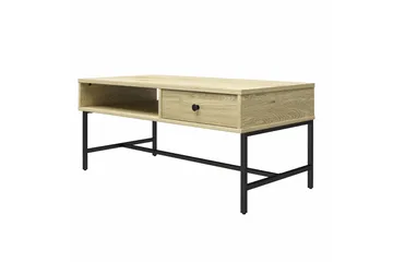 Tamlin Sofabord 102x50 cm Brun - Novogratz - Møbler - Bord - Sofabord - Sofabord med oppbevaring