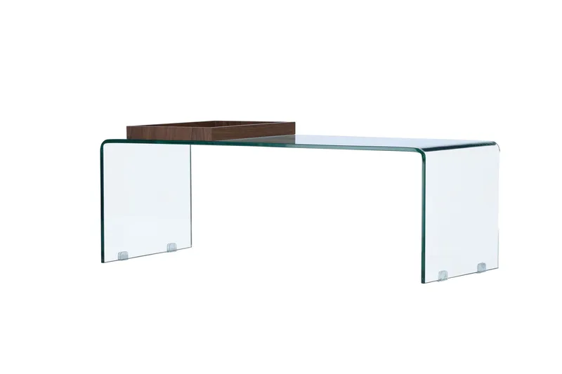 Telemark Sofabord 110x50 cm - Transparent - Møbler - Bord - Sofabord