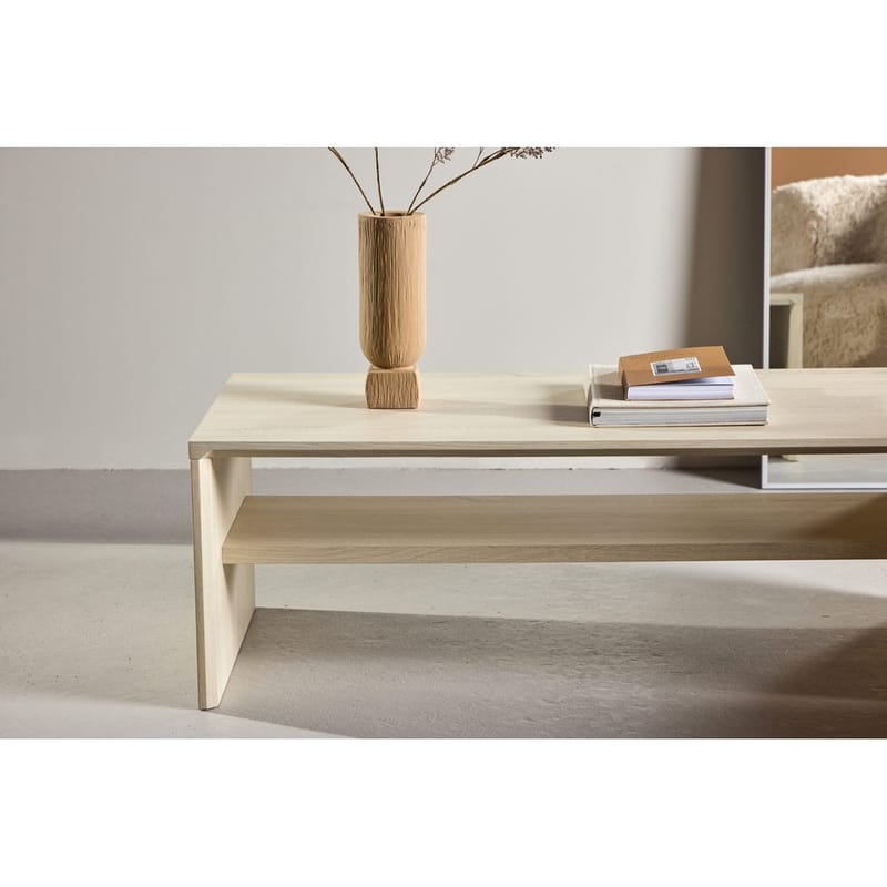 Sofabord Telemarket - Hvitpusset - Møbler - Bord - Sofabord