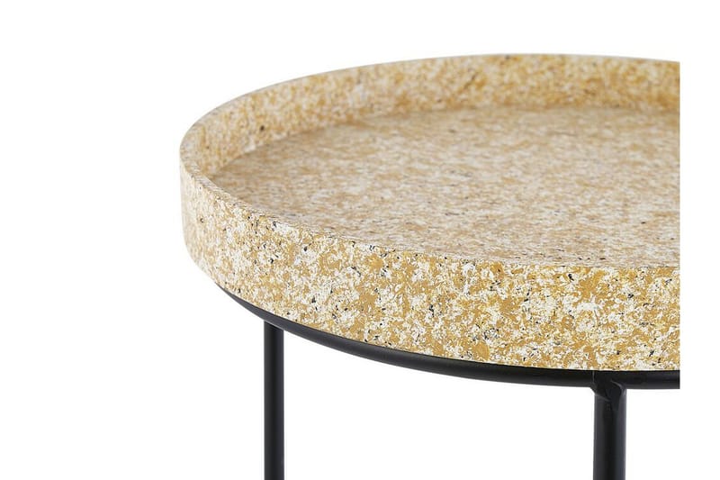 Texon Settbord 36 cm 3-pk - Svart - Møbler - Bord - Sofabord