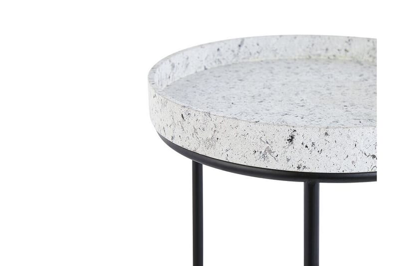 Texon Settbord 36 cm 3-pk - Svart - Møbler - Bord - Sofabord