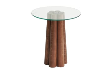 Tjadhunt Sofabord 50 cm - Valnøtt - Møbler - Bord - Sofabord