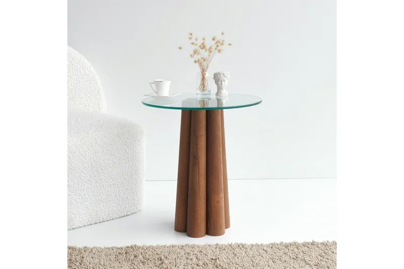 Tjadhunt Sofabord 50 cm - Valnøtt - Møbler - Bord - Sofabord