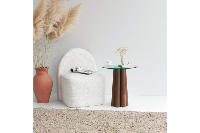 Tjadhunt Sofabord 50 cm - Valnøtt - Møbler - Bord - Sofabord