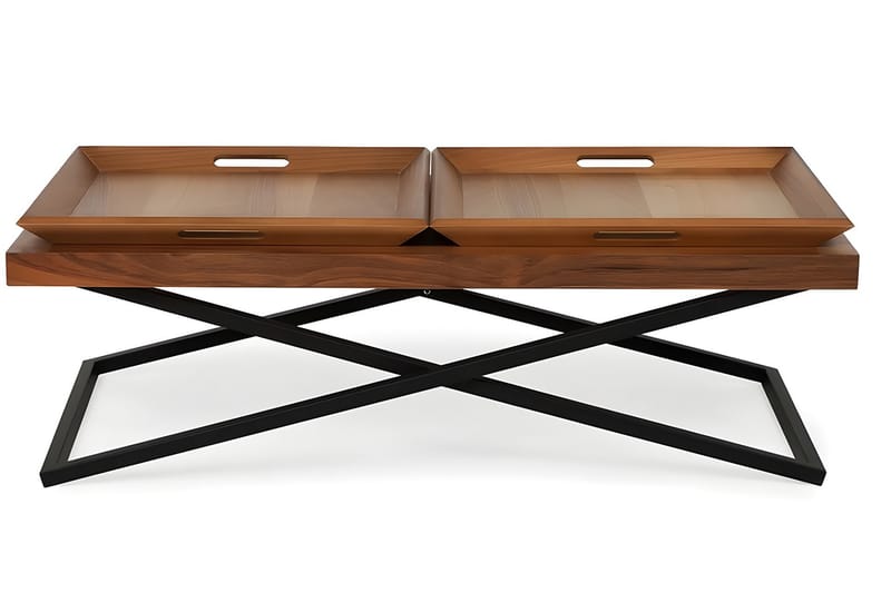 Towly Sofabord 120 cm - Valnøtt - Møbler - Bord - Sofabord