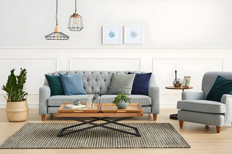 Towly Sofabord 120 cm - Valnøtt - Møbler - Bord - Sofabord