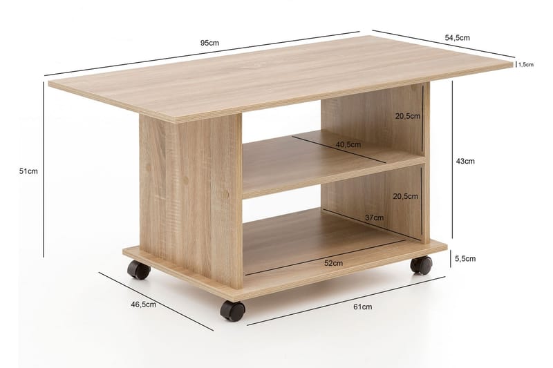 Tredarrup Sofabord - Møbler - Bord - Sofabord