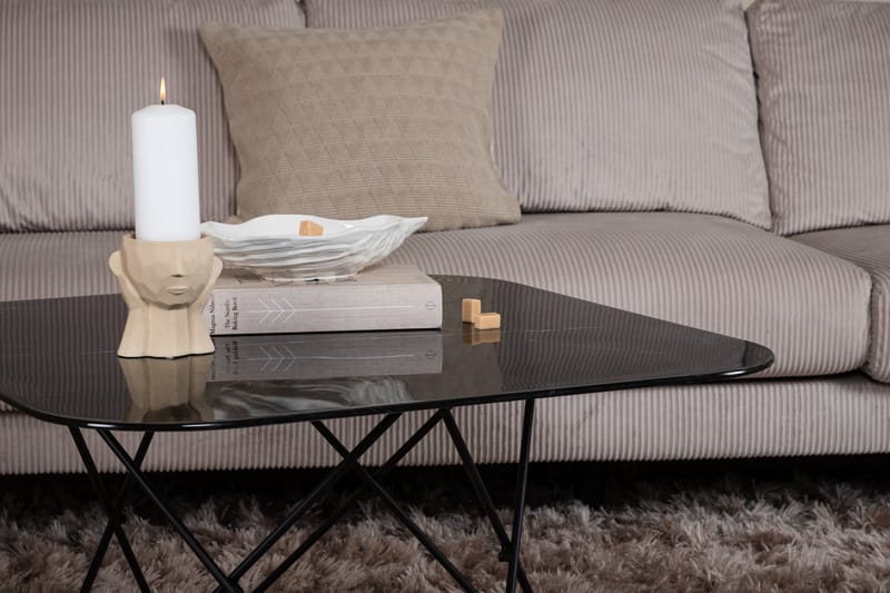 Tristar Sofabord 80 cm - Svart - Møbler - Bord - Sofabord