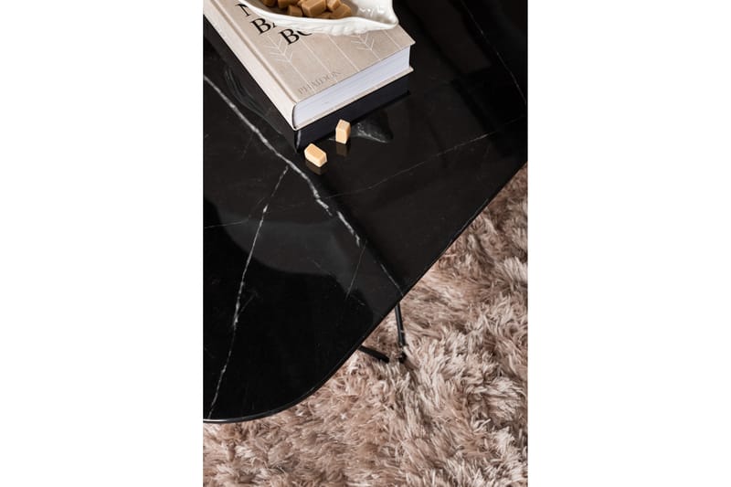 Tristar Sofabord 80 cm - Svart - Møbler - Bord - Sofabord