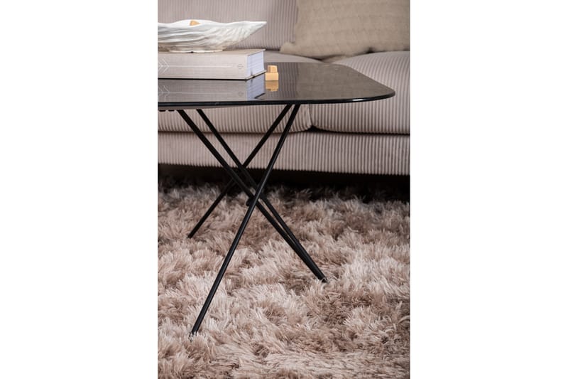 Tristar Sofabord 80 cm - Svart - Møbler - Bord - Sofabord
