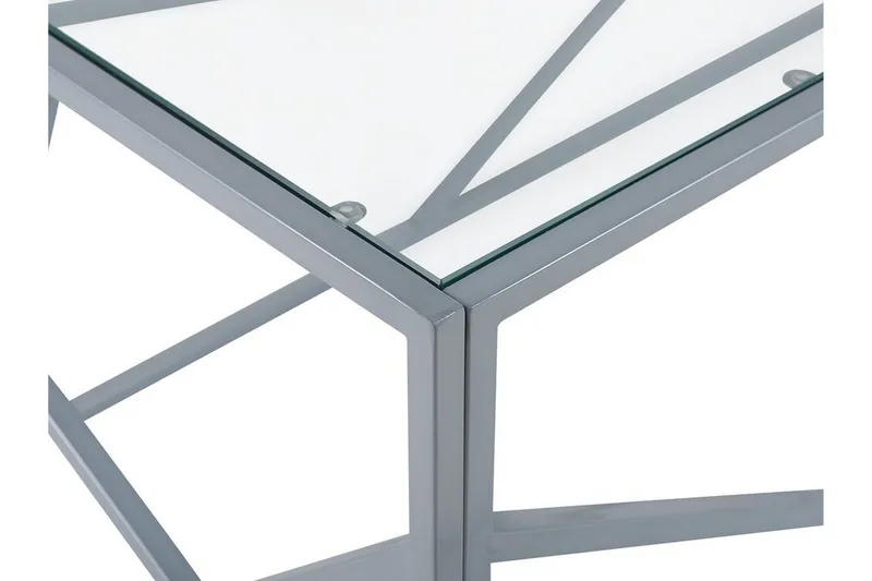 Vanausdall Sofabord 100 cm - Silver - Møbler - Bord - Sofabord