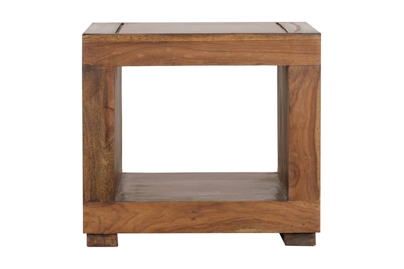 Vandemark Sofabord 50 cm med Oppbevaringshylle - Massivt Tre - Møbler - Bord - Sofabord