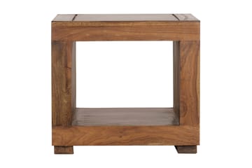 Vandemark Sofabord 50 cm med Oppbevaringshylle - Massivt Tre - Møbler - Bord - Sofabord