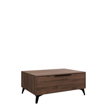 Vemdalen Sofabord 104 cm - Brun med svarte ben - Møbler - Bord - Sofabord